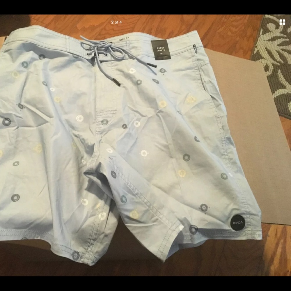 RVCA shorts 33” salesman sample. Deal